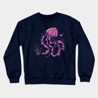 Jellyfish illustration Crewneck Sweatshirt